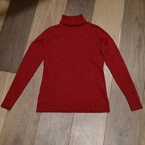 Merino wool turtleneck sweater